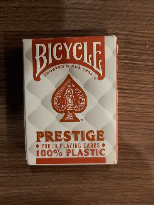 Playing Cards Bicycle Original Rouge - Numéro Grand >> 100% plastic - 4600Da